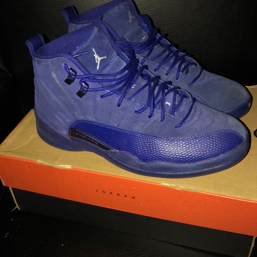Jordan 12 deep Royal blue